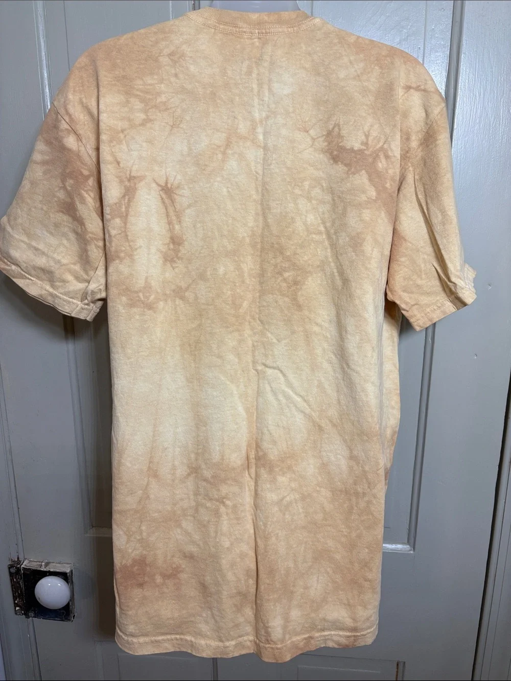 The Mountain Golden Lab or Golden Retriever Face Tee - Tan/Yellow